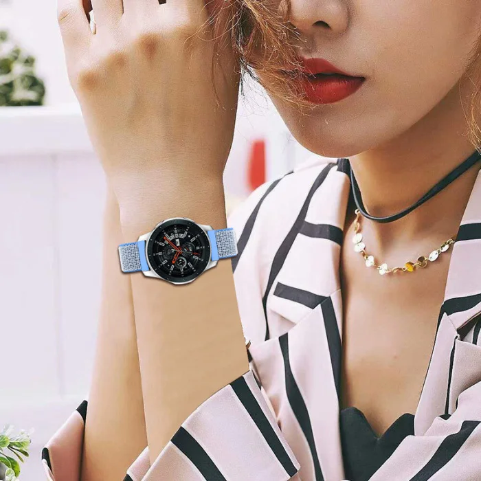 Нейлоновая петля ремешок для часов сменный Браслет для samsung Galaxy Watch 42/46 мм VDX99