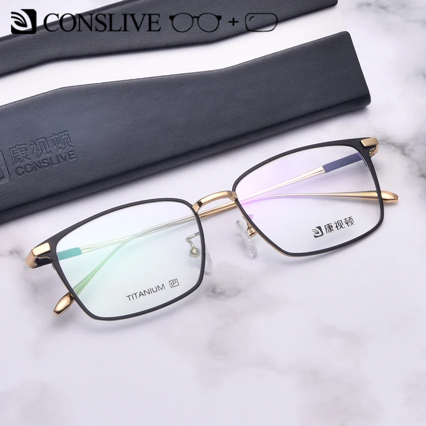 

Titanium Men Prescription Glasses Progressive Titanium Optical Eyeglasses Lenses Frame Myopia Multifocal Glasses Man L1831