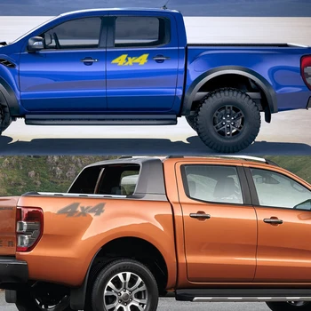 

2 Uds Cola Del Coche Decoracin Pegatinas Recoger Para Ford Ranger Ford Raptor Pickup Isuzu Dmax Nissan NAVARA Toyota Hilux Perso