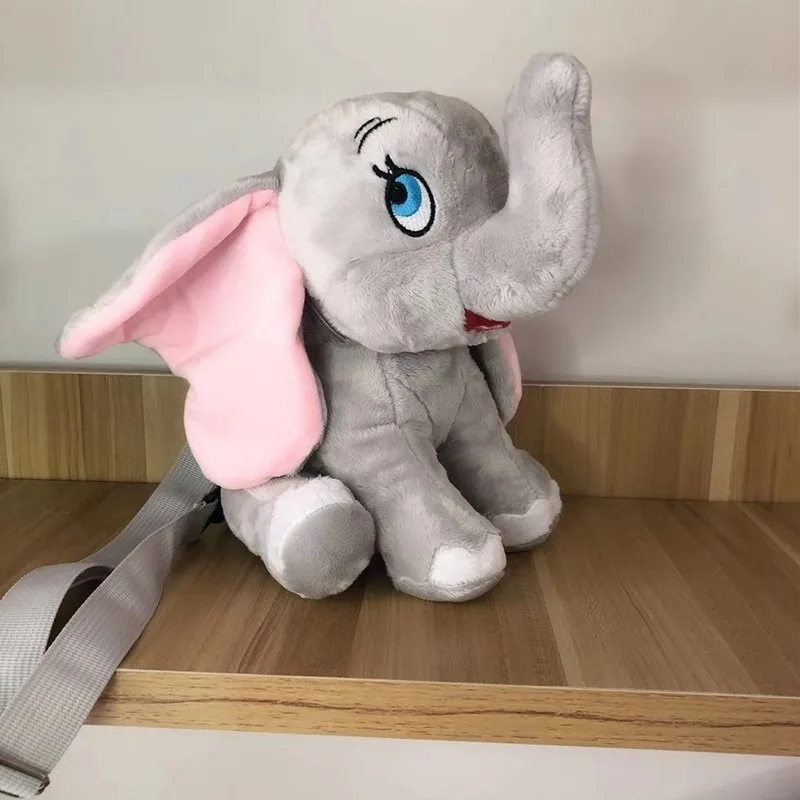 Горячая Дисней Дамбо плюшевая сумка игрушки куклы милый кошелек для монет одно плечо мессенджер мобильный телефон рюкзак для детей подарок