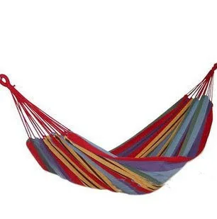 

Double Widening Thicken Hammock Canvas Hammock Outdoor Camping Leisure Hammock 200X150
