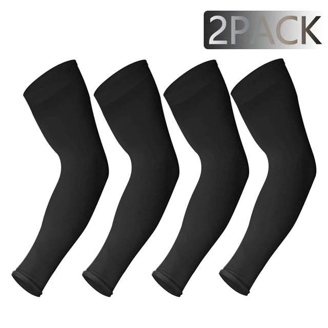 4 Pairs Unisex Cooling Arm Sleeves Cover Cycling Running UV Sun Protection