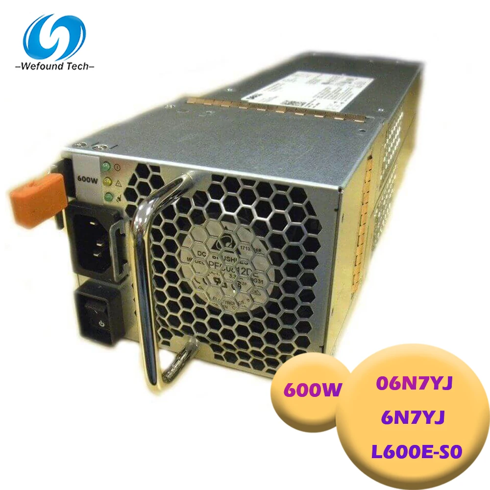 

Блок питания для сервера DELL MD1200 MD3200 06N7YJ 6N7YJ L600E-S0 600W