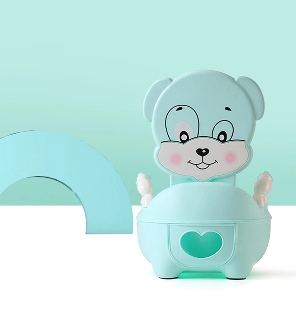 Портативный туалет мультфильм детский горшок для девочек обучающее сиденье Детский горшок для младенцев портативный WC дорожный Детский