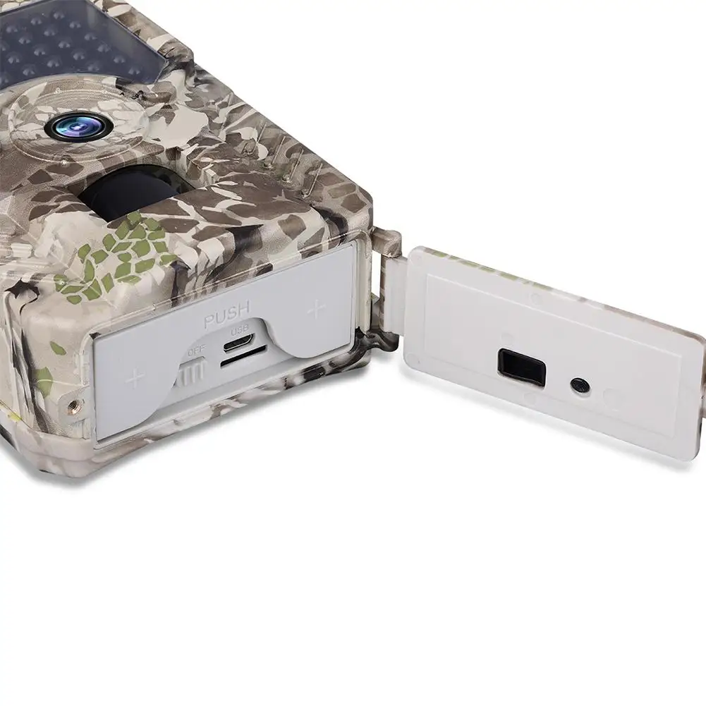 PR200 Trail Camera 12mp 49 Pieces 940nm Ir Led Hunting Camera Ip56 Waterproof Wildlife Night Vision Photo Trap Scouts