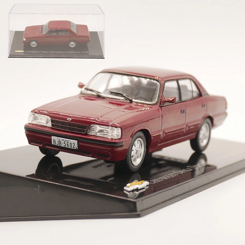 Модель автомобиля из сплава под давлением ixo 1:43 для Chevrolet Opala certificata Colleotors 1992|ixo