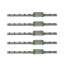 

5PCS for HIWIN MGN7 Miniature Linear Rail 150mm with MGN7H Long Carriage Slide Block For Voron V0 3d Printer