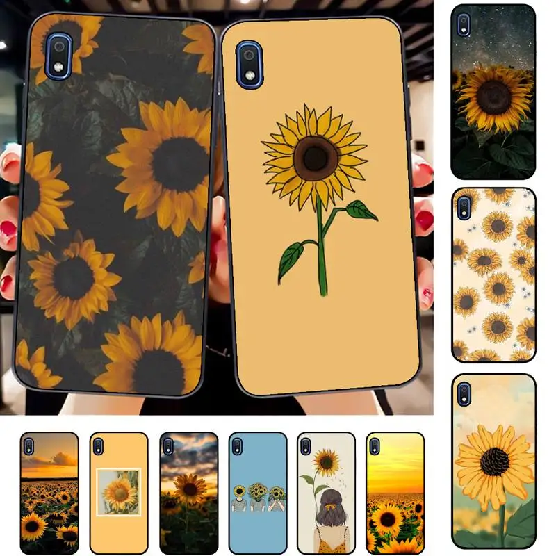 TOPLBPCS Милый Летний чехол для телефона с маргариткой подсолнухом и цветами Samsung A51 01