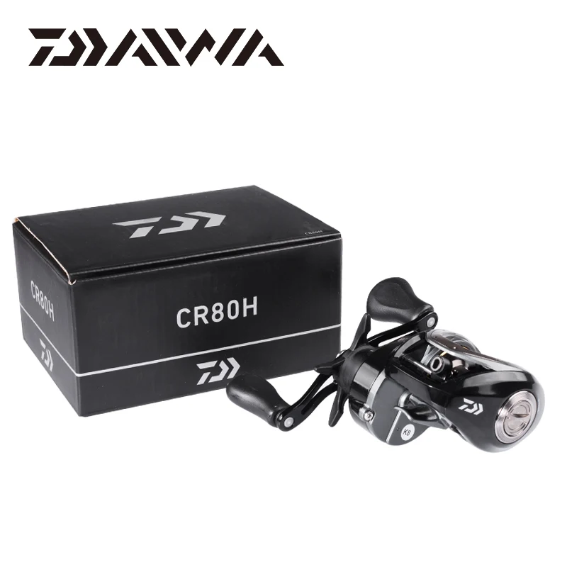 Рыболовные катушки DAIWA CR80 6 8 передач фрикцион 7 кг Рыболовная катушка для заброса