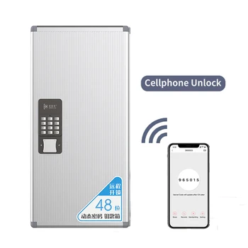

Airbnk KB Smart Home Smart Control SmartphoneUnlock 120 Solt Key Management Cabinet Key Box Wall Mount For Office Key Holder Box