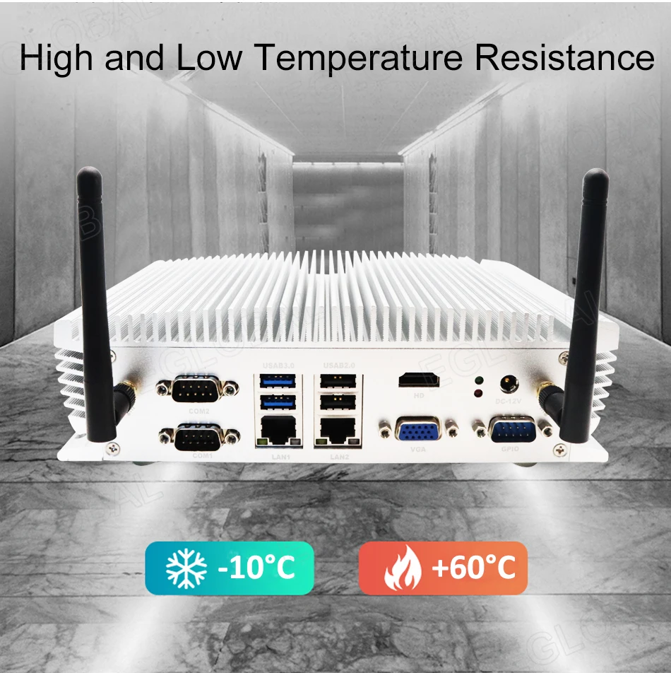 Eglobal Industrial Fanless Mini PC with Intel I5-6360u, I7 10510U, 2 LANs, 2 COM, 24/7 Working, Micro Computer, Linux, 4G SIM, WIFI, VGA, HDMI Description Image.This Product Can Be Found With The Tag Names Cheap Mini PC, Computer Office, High Quality Computer Office, Mini pc