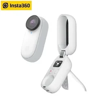 كاميرا اكشن للتصوير بزاوية 360 درجة Insta360 GO 2 مع مانع اهتزاز تعمل مع هاتف ايفون و اندرويد