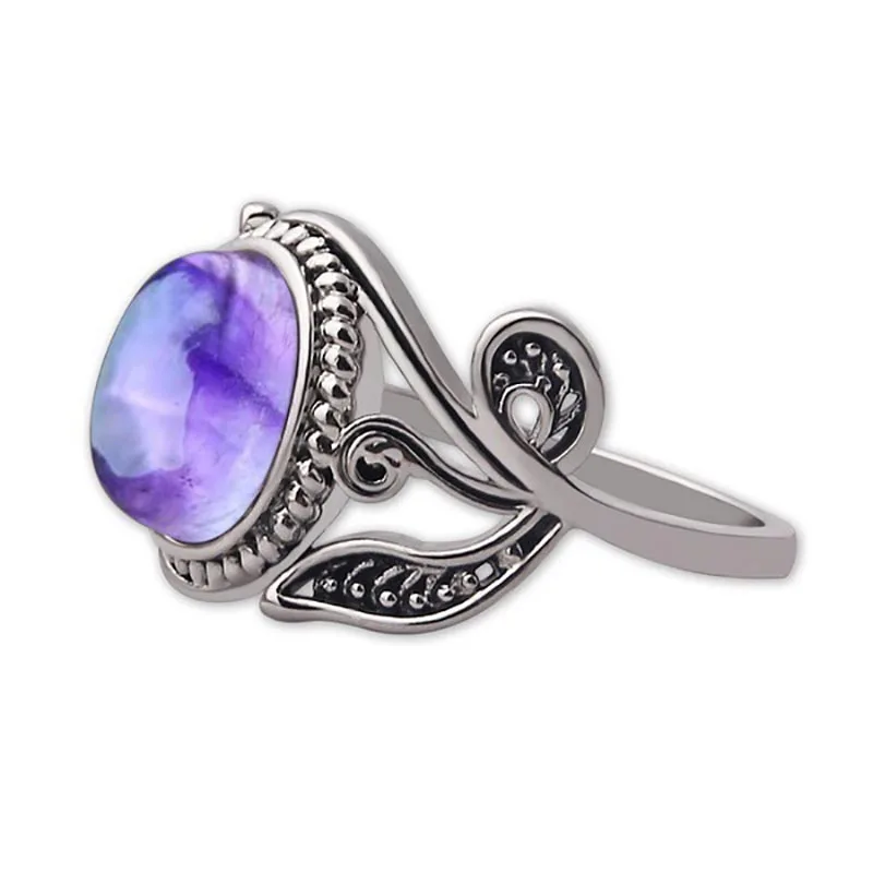 Bague Ringen, новинка,, серебряное Ювелирное кольцо на палец, аметист, набор в дрель, подарок для женщин, юбилей, День святого Валентина