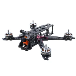Gejc GEP Mark2 4 Kit de cadre pour Freestyle cadre en Fiber de carbone Quadcopter Mini Drone pour RC FPV Drone de course bricolage accessoires pièces 