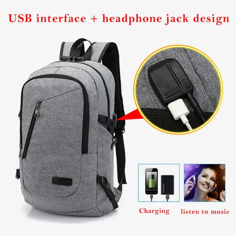 Hifuar рюкзак для мужчин, школьный, студенческий, Loptop Backbags для IPAD, подарок, USB рюкзак для путешествий, рюкзак Mochila Hombre, рюкзак для мужчин