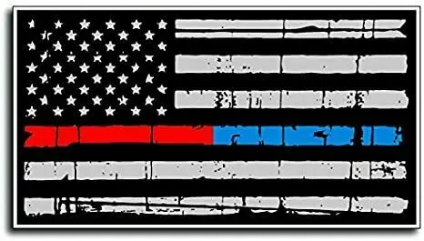 

Тонкая синяя красная линия, американский флаг, теплопередача, наклейки для машин, мопедов, ноутбуков, промышленности