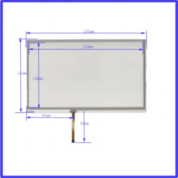 

ZhiYuSun TP1M0148 10.1inch 4 lins Touch Screen For GPS CAR 235mm*143mm sensor glass this's compatible 235*143MM