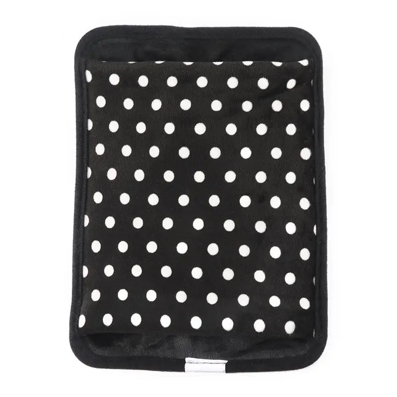 Черный Зимняя грелка для рук, креативная сумка для горячей воды, электрическая бутылка, вставленная зарядка, штепсельная вилка европейского стандарта - Цвет: Черный