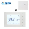 Beok-termostato inalámbrico con pantalla táctil, controlador de temperatura programable para calefacción de habitación con caldera de Gas y actuador ► Foto 1/6
