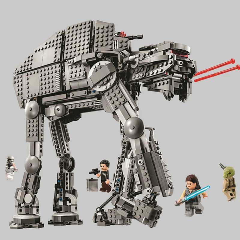 

10908 Star Wars Atat Walker Set Compatible Legoinglys Building Blocks Bricks Birthday Kid Toys