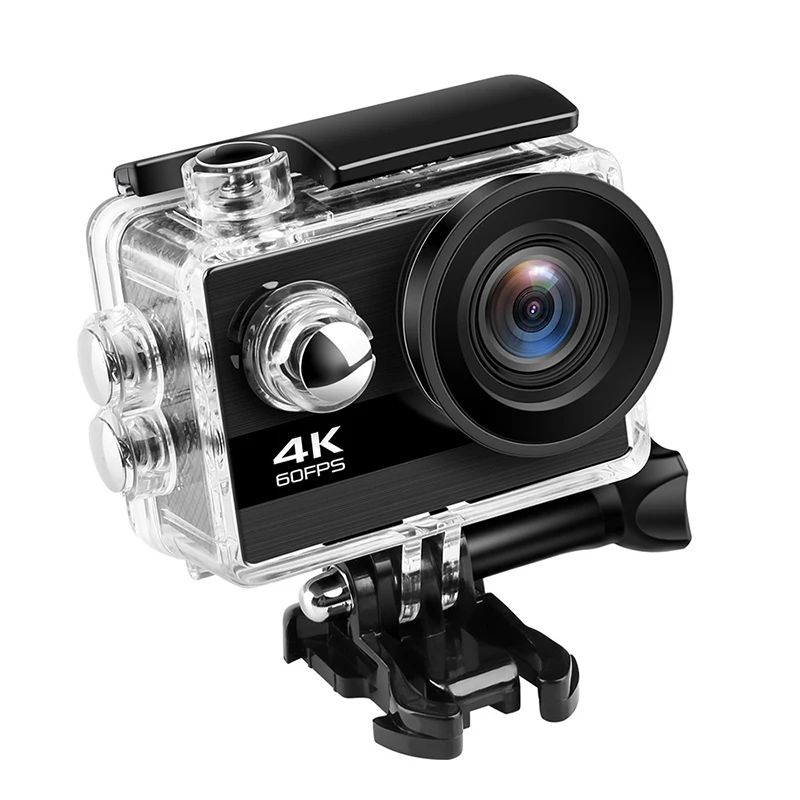 

Action Camera Ultra HD 4K/60fps Wifi 16MP 2.0 LCD 170D Lens Helmet Camera 30m Go Waterproof Pro Sports Camera Video Camcorder
