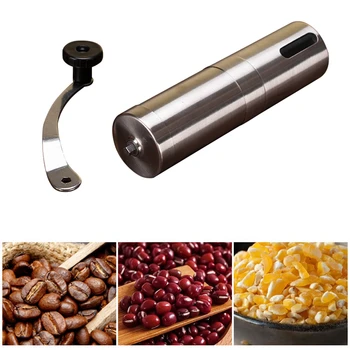 

Portable Stainless Steel Grinder Household Coffee Machine Manual Pepper Grinder