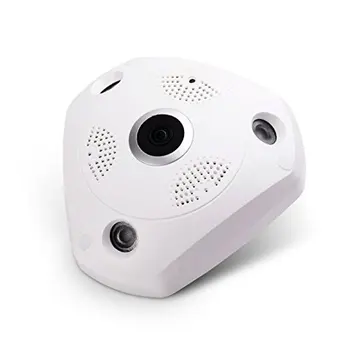 

HBUDS 1.3MP 1280960P HD Panoramic view VR IP WIFI 360 Degree 3D fisheye Network CCTV Security Camera with WIFI Hotspots