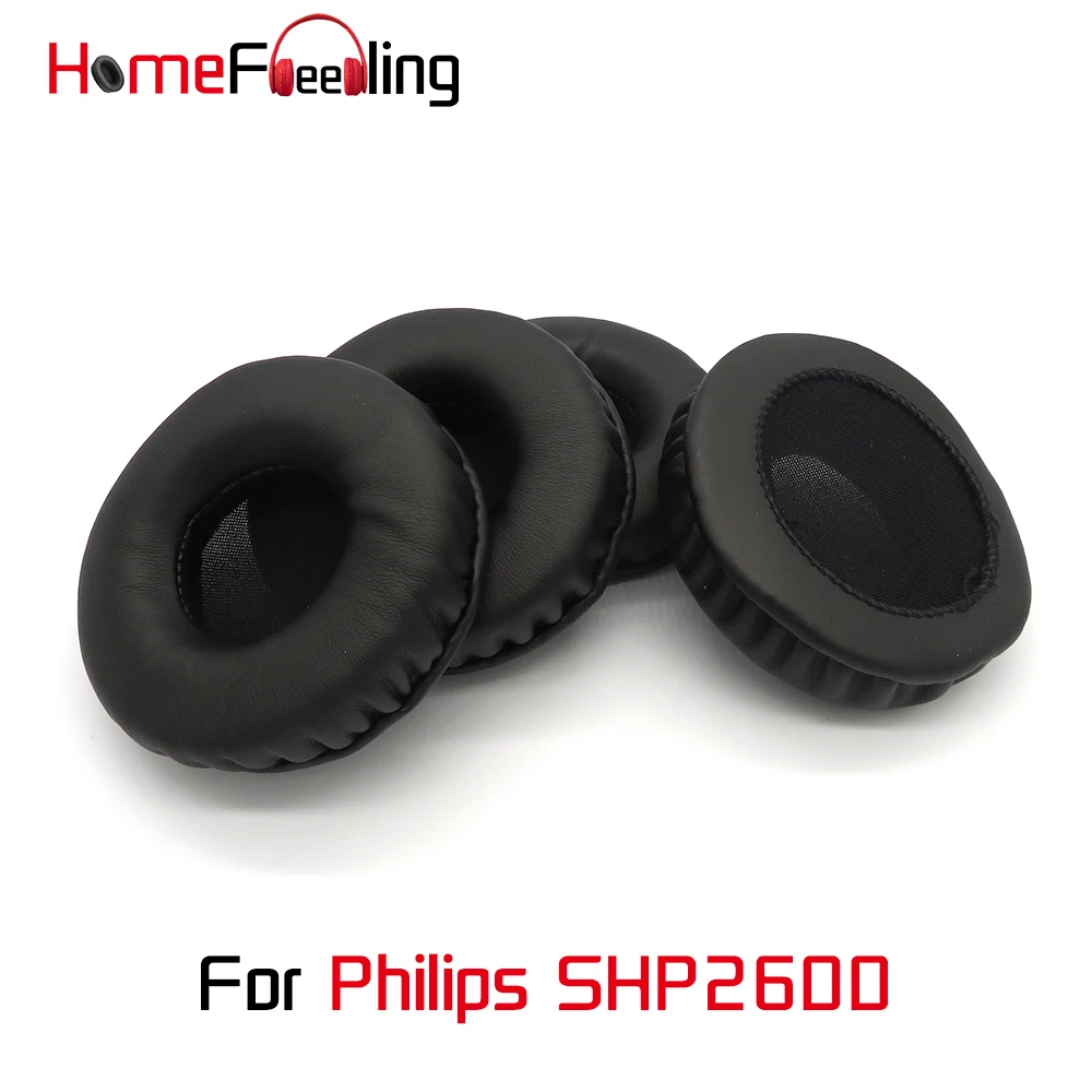Домашние накладки для ушей Philips SHP2600 круглые универсальные из кожи | Электроника
