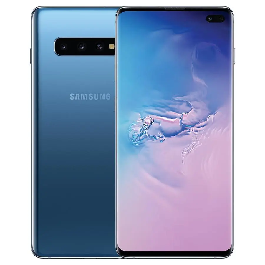 samsung Galaxy S10+ S10 plus G975U T-Mobile Version мобильный телефон Snapdragon 855 6," 8 Гб ram 128 ГБ rom NFC 4G телефон