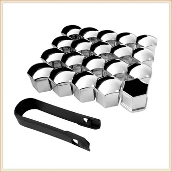 

20Pcs Car Wheel Nut Caps Auto Hub Screw Cover for Mercedes Benz X-Class S63 S600 S560e S65 GLA45 GLA G650