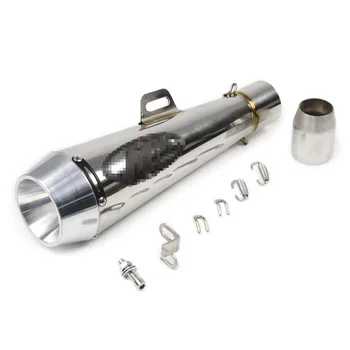 

Universal Motorcycle 51mm Stainless Steel Exhaust Pipe For TRIUMPH speed triple 1050 tiger 800 For YAMAHA fz1 xmax 125 dt 125