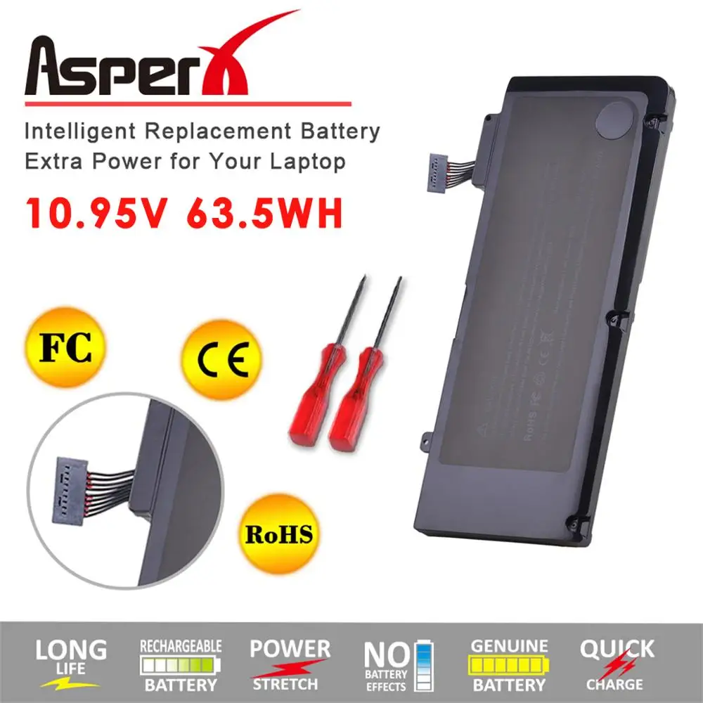 Asperx A1322 A1278 5800mAh лаптоп с Батарея для APPLE MacBook Pro 13 &quotA1322 ( 2009-2012 год) MB990 MB991 MC700 MC374 MD313 |