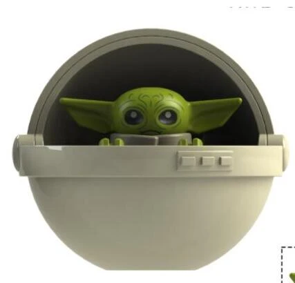 Figuras De Star Wars Baby Yoda Con Capsula Espacial Juguetes Figuras De Accion Aliexpress