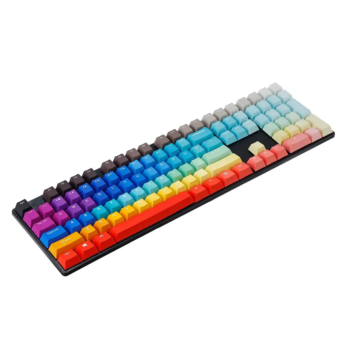 

LEORY 108 keys Gradient PBT Sublimation Keycaps Thermal Sublimation Process Keycaps Only