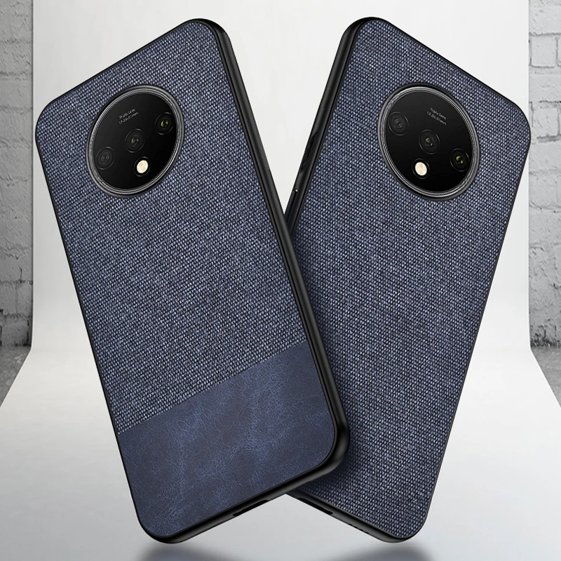 Чехол из хлопковой ткани, чехол для Oneplus 7T 7 Pro 6T 6, Тонкий Ультратонкий задний Чехол для 1+ 7 7T Pro One Plus 6T 6, мягкий ТПУ чехол