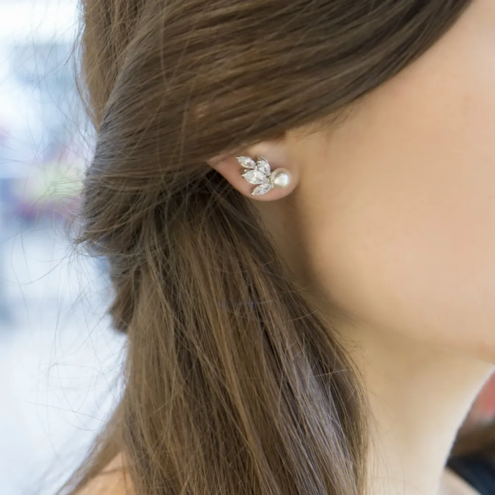

High Quality Original LOUISON PEARL Elegant Romantic Women Earrings 5422683 Ladies and Girls DIY Jewelry Free Shipping