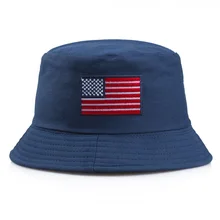 Новая вышитая Рыбацкая шляпа для мужчин и женщин, уличная Кепка с козырьком, летняя уличная Кепка для бассейна, Мужская Панама с флагом