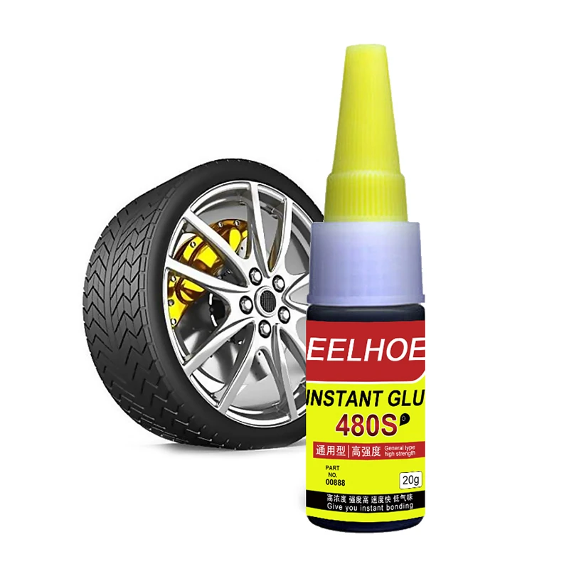 Colle universelle pour réparation de pneus de voiture, résiste à la température, pour pneus de