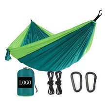 Double hamac d'extérieur en tissu, Parachute, 210t