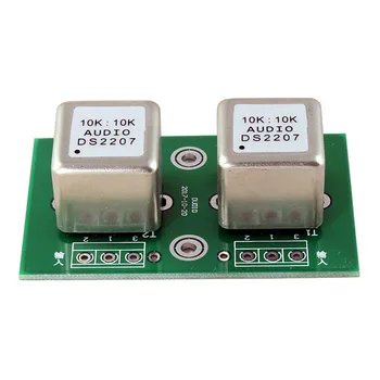 

10K:10K permalloy audio cow Audio signal isolator Audio input cow, Audio signal transformer Circuit board sets,J19309