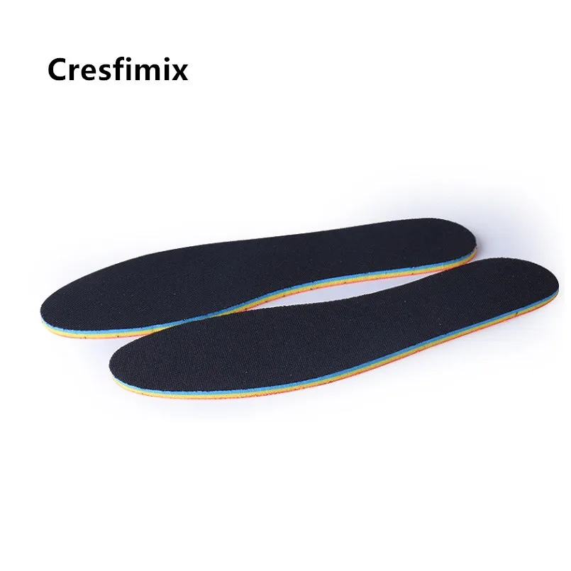 Cresfimix Palmilha De Sapatos модный светильник Дышащие стельки размера плюс для мужчин мужские спортивные стельки C5568