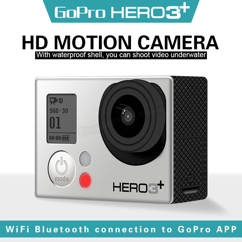 Водонепроницаемая Экшн-Камера Gopro hero 3 + silver plus 10MP | Электроника