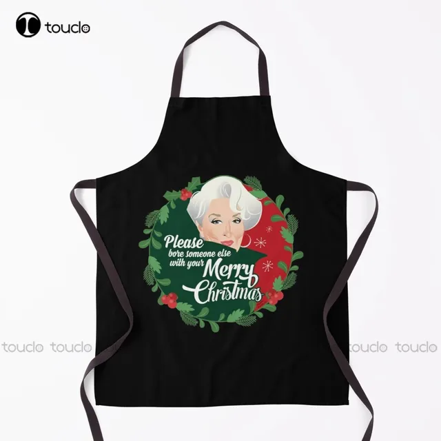 Miranda Christmas Apron: Stay Clean in Style