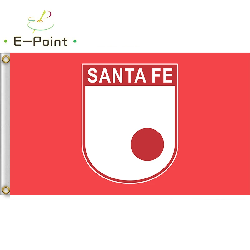 

Flag of Colombia Independiente Santa Fe 3ft*5ft (90*150cm) Size Christmas Decorations for Home Flag Banner Gifts