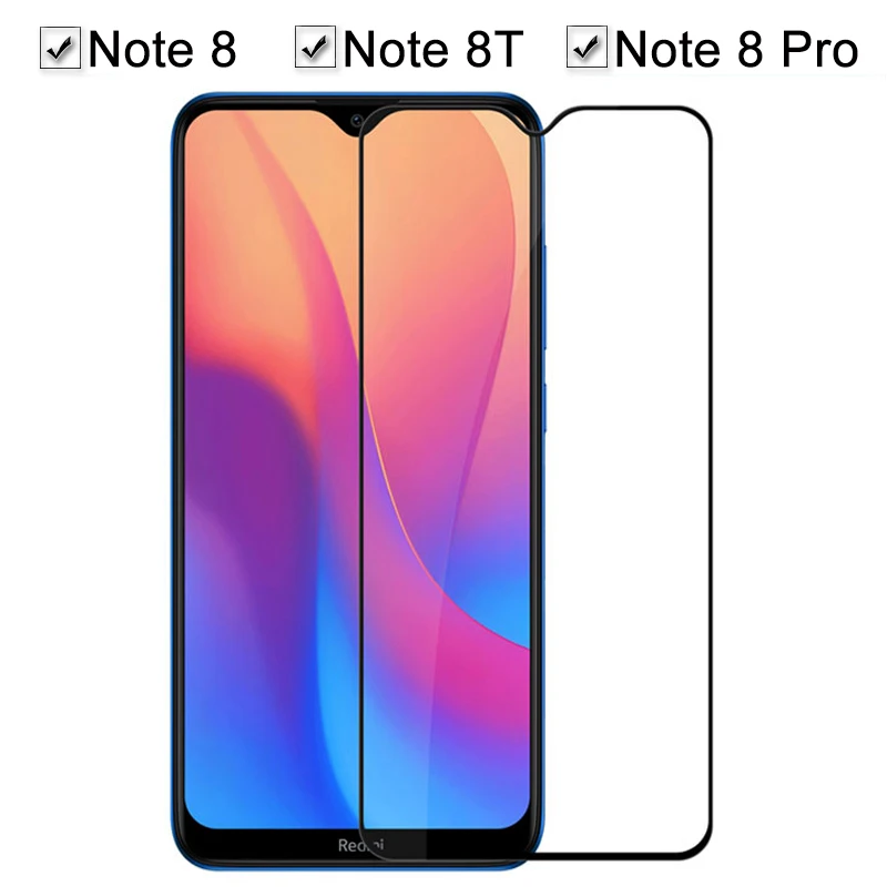 Защитное стекло для Xiomi Redmi Note 8 t a 8 t 8a pro Note8 Note8t Redmi8a 7a Note 8Pro t8 защитная пленка из закаленного стекла