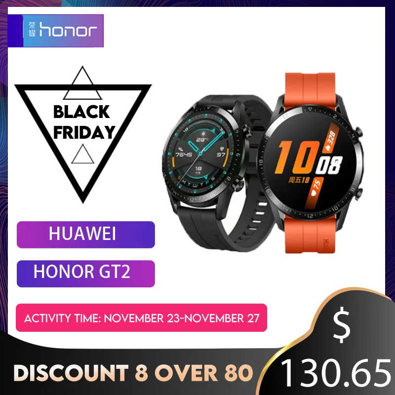 Huawei Smartwatch GT2 Blood Oxygen 14 Days Battery