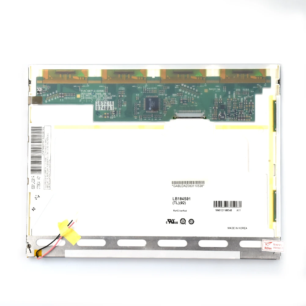Для LG дисплей 10,4 дюймов LB104S01-TL02 ЖК-экран дисплей панель 800(RGB)* 600
