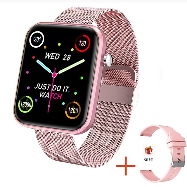 Watch Women smartwatch Man 1.69 inch full touch color display Sport Fitness Tracker Waterproof Watch Smart For Android ios