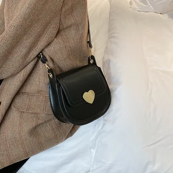 

Women's Bag Retro Small Bag Women's New Fashion Shoulder Bag Texture All-match Crossbody Saddle Bag