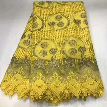 

2020 Latest French Nigerian Lace Fabrics High Quality Tulle African Laces Fabric For Women Wedding Dresses With Stones df82-871